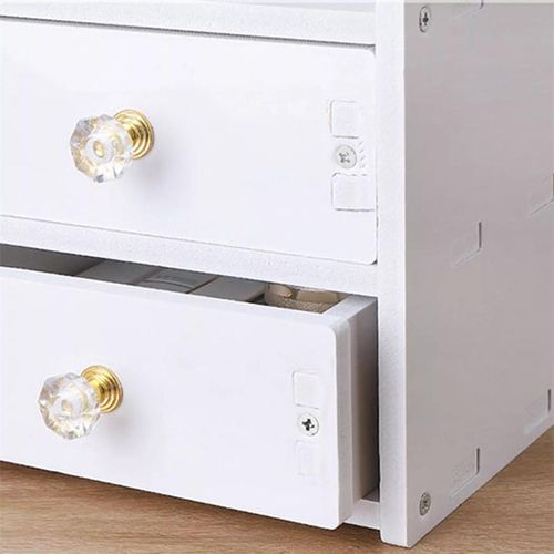 Generic Boîte de rangement cosmétique multifonctionnelle avec miroir - image 5