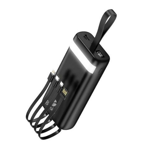 Generic Power Bank 30000mAh Avec 4 Câbles Intégrés - image 3