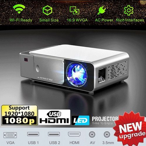Generic Mini Projecteur portable LED LCD 4K 1080P HDMI à prix pas cher
