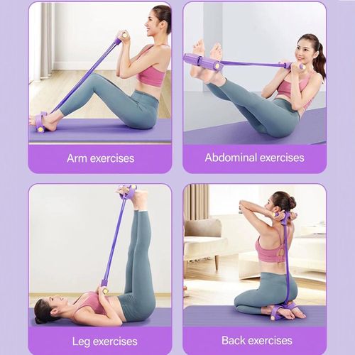 product_image_name-Generic-Corde de tension à 4 tubes - Pour exercices abdominaux et de fitness-3