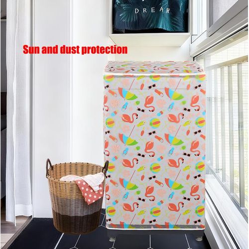 product_image_name-Generic-Housse de lave-linge à pulsateur zippée, housse de protection pour lave-linge à chargement par le haut, étanche/anti-soleil et anti-poussière/housse pour lave-linge/sèche-linge - 60*63*85 cm-6