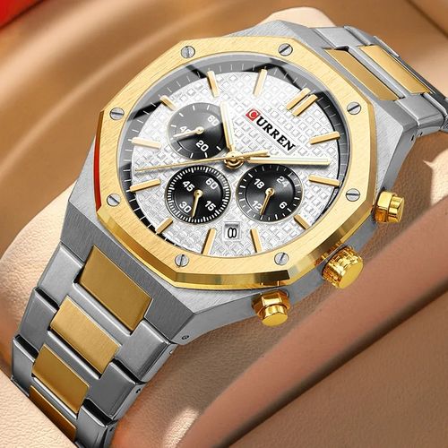 Montre homme acier sales inoxydable pas cher