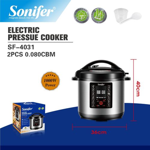 product_image_name-Sonifer-Cocotte-Minute Électrique 6L SF-4031 - 1000W - Panneau Tactile LED-1