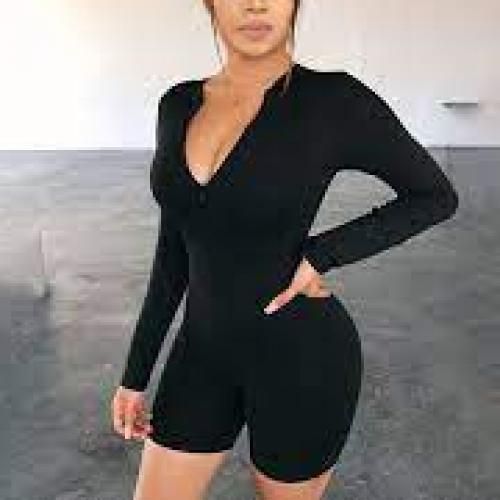 Fashion COMBINAISON SHORT SEXY DAME CHIC NOIR Prix pas cher Jumia CI