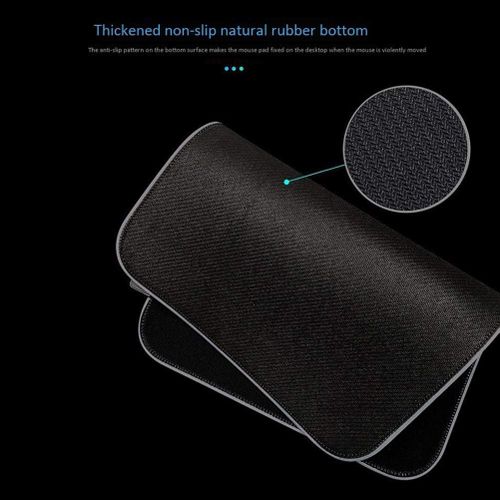 product_image_name-Gn-Tapis de Souris Gaming RVB, antidérapant et étanche pour Gamer, Noir (80 x 30 cm)-3