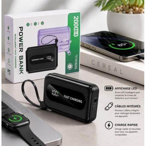 Generic  Batterie Externe Power Bank 20 000 mAh - image 2