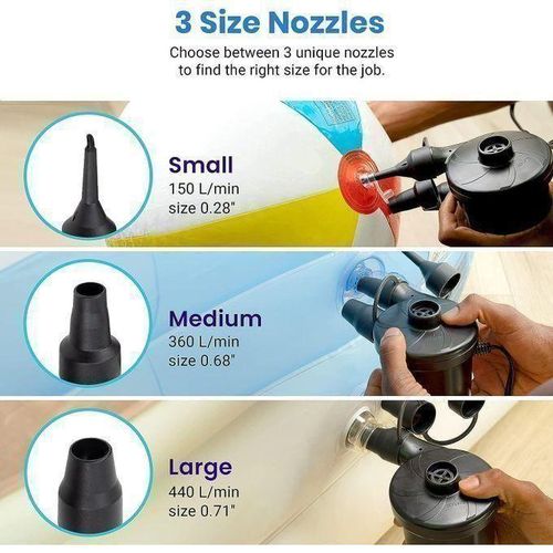 product_image_name-Generic-Canapé-lit Et Poufs Pose Pied Gonflable + pompe électrique gratuite-7