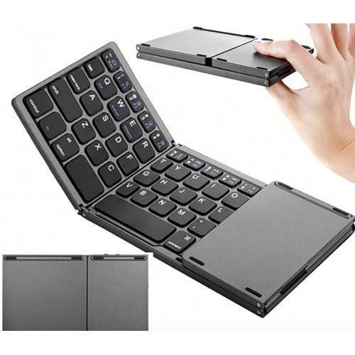 product_image_name-Generic-Clavier Bluetooth pour téléphone, ordinateur ou tablette pliable-1