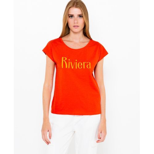 Camaieu Tee Shirt Coton Message Brod Femme Prix pas cher Jumia CI