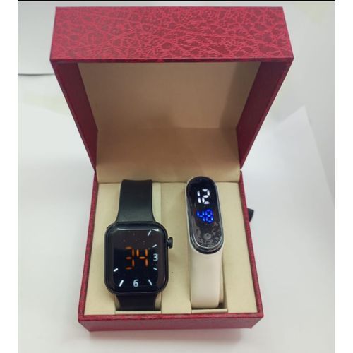 Watches and More Couple De Montre lectronique Prix pas cher