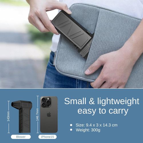 product_image_name-Generic-Mini Jet Fan Nettoyage Voiture - Flux d'Air Puissant - Éclairage LED-4