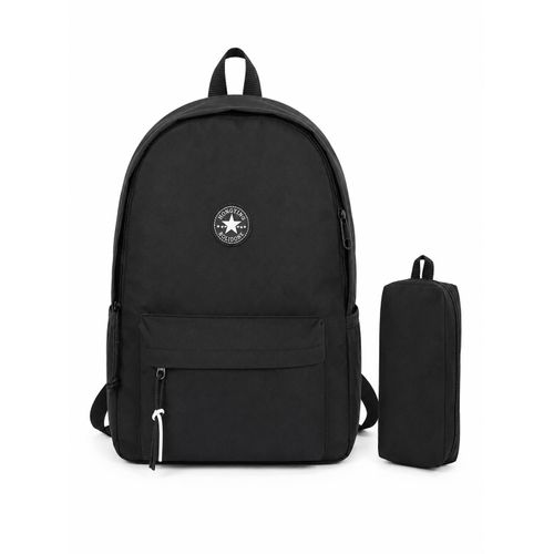 Generic Sac à Dos Classique Noir avec Trousse Assortie