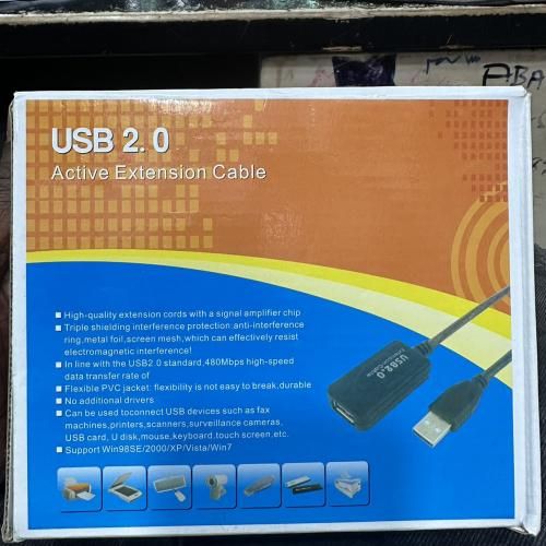 Câble USB 2.0 Mâle Vers Femelle - Cordon d'Extension 20 Mètres MM00137 -  Sodishop Côte d'Ivoire