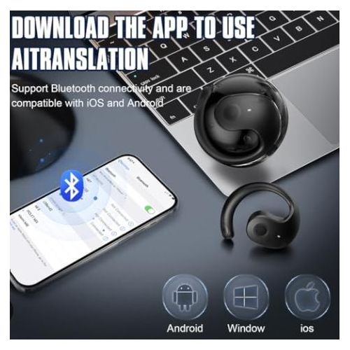 product_image_name-Generic-Écouteur Bluetooth à Crochet d’Oreille – Confortable et Sans Pression-2