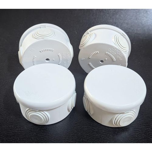 product_image_name-Generic-LOT DE 4BOITES ETANCHES CIRCULAIES-BOITES DE DERIVATION-70X40-INSTALLATION DE CAMERAS--3