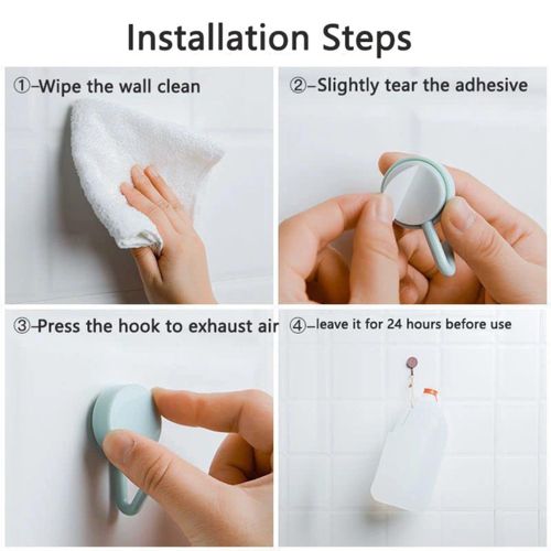 product_image_name-ShebSheb-Lot de 10 crochets muraux adhésifs style macaron, crochets décoratifs pour clés, chapeaux, serviettes et sacs — crochets mignons sans perçage pour maison, cuisine, salle de bain et bureau-7