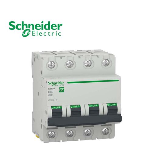 DISJONCTEUR MODULAIRE 4 PÔLES 40A SCHNEIDER