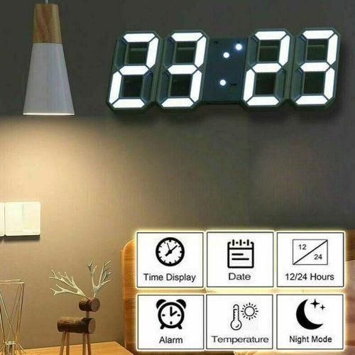 product_image_name-Generic-Horloge Murale LED Numérique – Réveil Multifonction avec Affichage 12/24h, Température, Date & Alarme – Design Moderne & Épuré-3