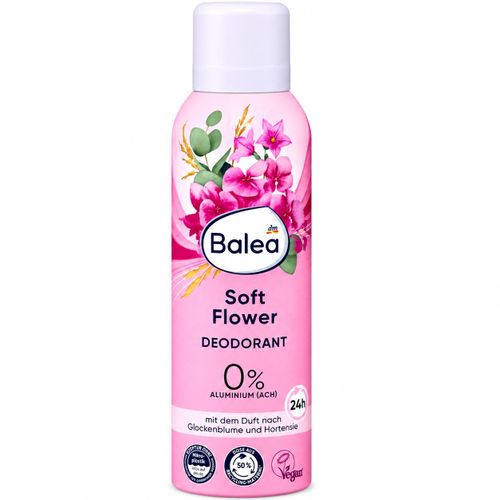 Balea Soft Flower Déodorant Spray 24 h - Rose clair