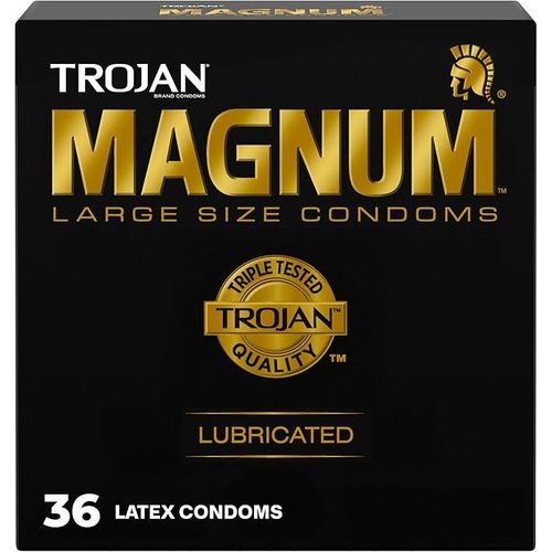 Trojan Preservatif MAGNUM pack de 36