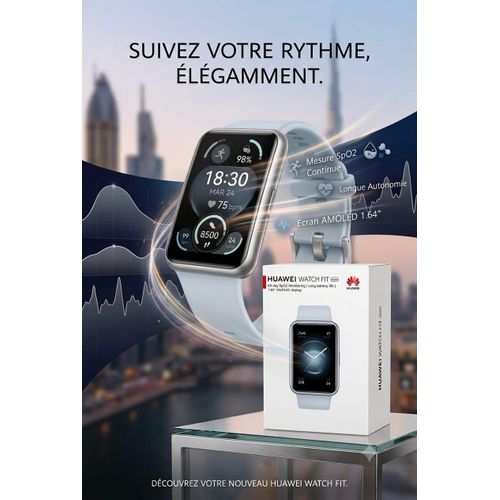 Huawei montre connectée watch filt