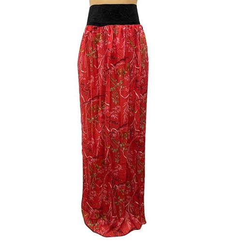 Jupe taille haute rouge 2025