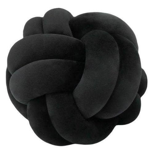 product_image_name-Mika-Coussin Nœud Décoratif – Douceur & Élégance-noir-1