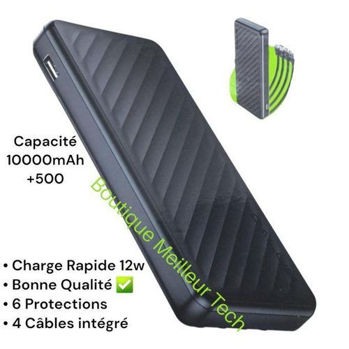 product_image_name-Generic-CALUS Calus Power Bank 10500mAh - P107 Max Noir - Charge Rapide 12w - Power Bank 10000mAh + 500 FGG-1