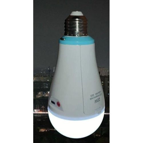 product_image_name-Generic-Lampe rechargeable avec culot e27 20W dans la douille, ampoule LED intelligente rechargeable d'urgence-2