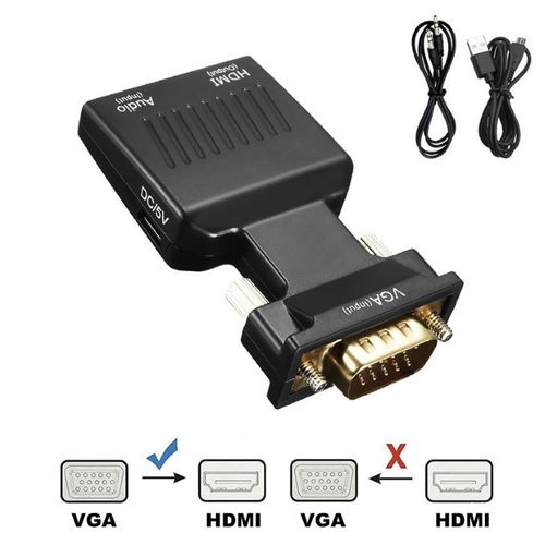 CONVERTISSEUR VGA VERS HDMI liberville - SIR Conseil