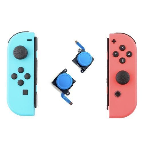 Bleu-Pièces de rechange pour Nintendo Switch, pouce analogique 3D, anciers  analogique avec tournevis, manet - Cdiscount Informatique