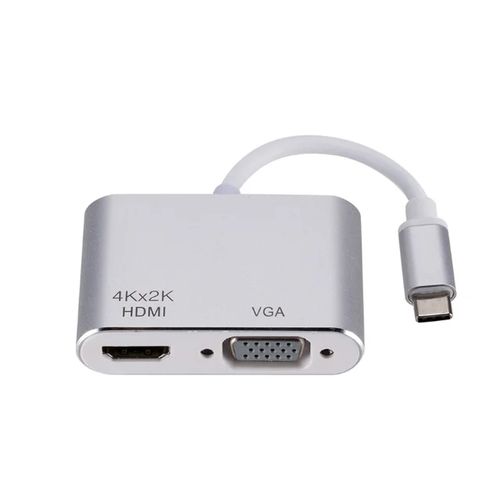 Vivanco Adaptateur USB C Vers HDMI USB Type C À HDMI 4K