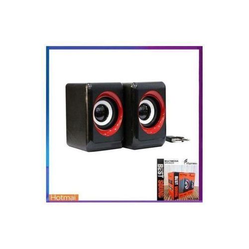 product_image_name-Generic-Puissant Baffles D'ordinateur - Mega Bass - Noir-4