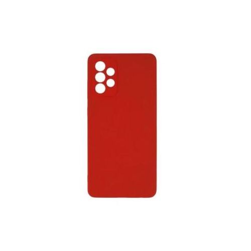 Generic Coque Silicone Compatible Pour Samsung Galaxy A72 - ROUGE