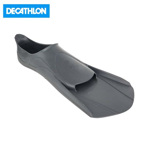 NABAIJI by decathlon PALMES NATATION COURTES EASYFINS GRIS - Prix pas cher