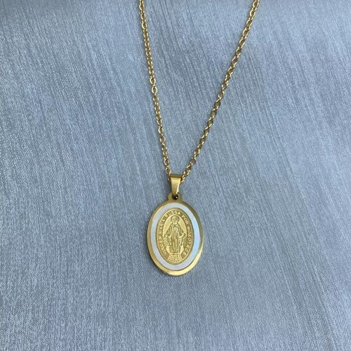 product_image_name-Generic-Agréable Collier Pendentif De La Vierge Marie Cefdt-2