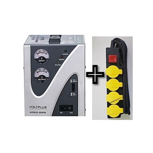 product_image_name-Voltplus-Stabilisateur 2000W Voltplus + Ralonge 4 Prises - Noir-1