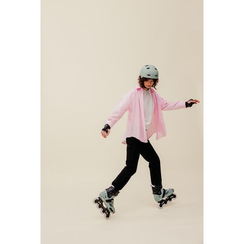 OXELO by decathlon Roller Freeride Adulte Mf500 Light Khaki - image 8