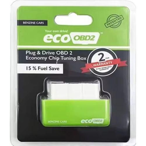 Generic Eco OBD2 Boîtier De Puce Économiseur De Carburant Pour Voitures Essence - Vert - image 2