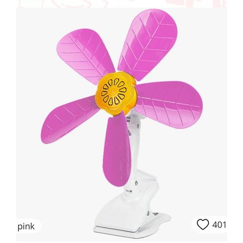 Generic Mini Ventilateur électrique De Bureau à Clip Murale - Prix pas cher