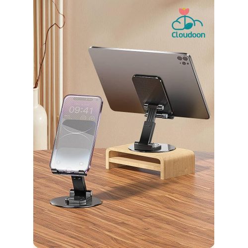Cloudoon Support de Téléphone Réglable Universel – Support Pliable Portable pour Bureau et Streaming - image 3