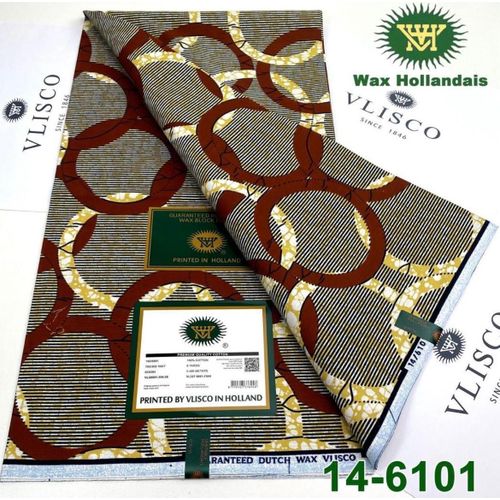 Hollandais Wax Vilsco Pagne Hollandais Authentique 14/6101