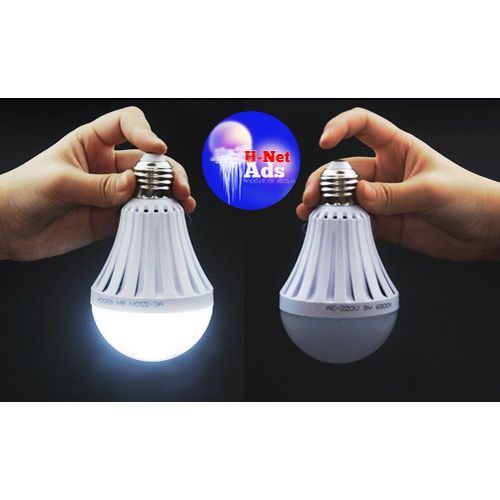 Ampoule de secours LED Anan, 9W rechargeable, 1200mAh, 4heurs d'autonomie