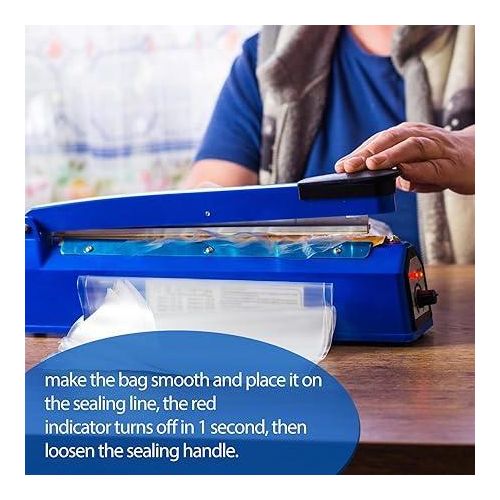 product_image_name-Generic-Machine à sceller à chaud 300 mm - Soudeuse à film - Machine à sceller - Machine à sceller en plastique - Largeur d'étanchéité-2