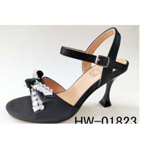 Sandale talon noir pas cher top