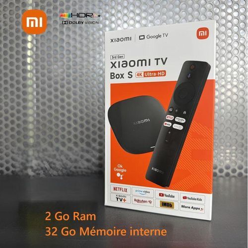 product_image_name-Xiaomi-TV Box S 4K 3ieme Génération - 2025 - Android 14 - 2Go Ram & 32 Go Mémoire Interne-1