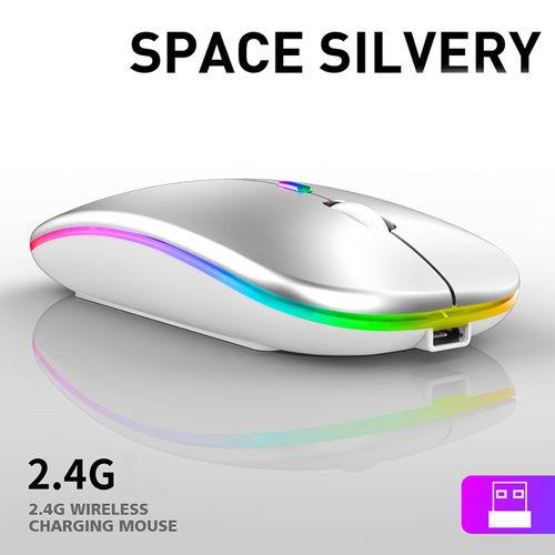 Souris sans fil 2.4G pour ordinateur Portable et de bureau