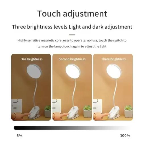 product_image_name-Generic-Lampe de bureau pour dortoir chambre à coucher lecture camping LED rechargeable protection des yeux pliable-5