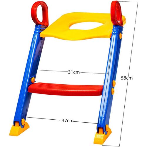 Generic Réducteur de toilettes avec échelle pour enfants - image 3