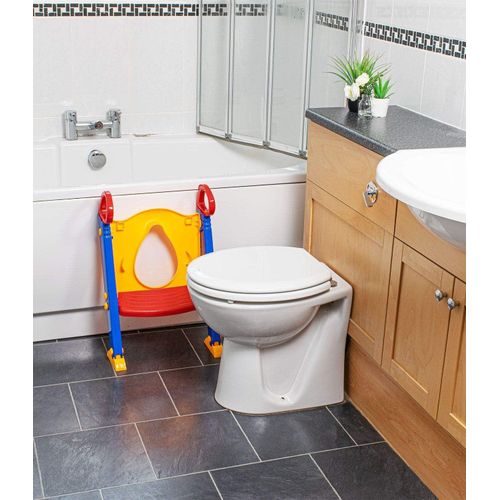 Generic Réducteur de toilettes avec échelle pour enfants - image 4